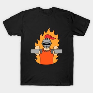 Cool knight with nunchaku T-Shirt